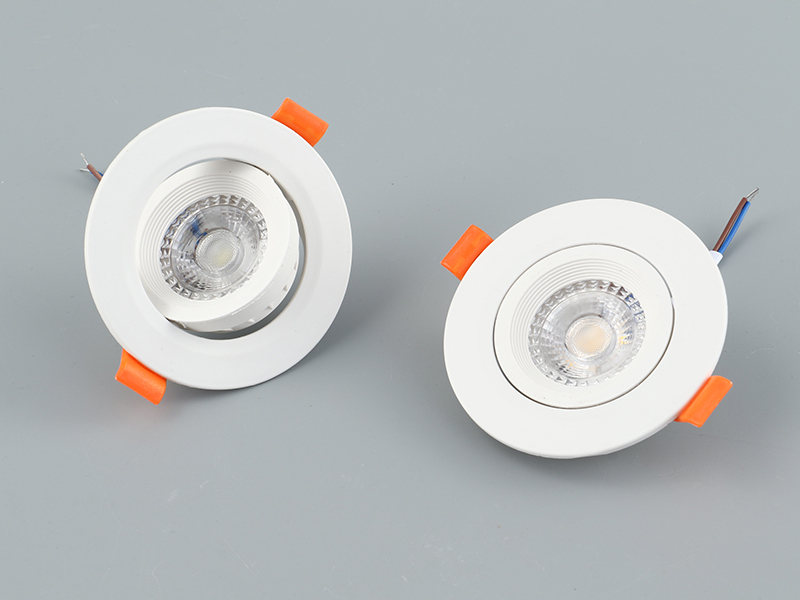 Wholesale Price Economic Energy Saving Recessed angle adjustable eyeball fitting 5W 6W 7W Led Ceiling mini Spot Light Down Lights 