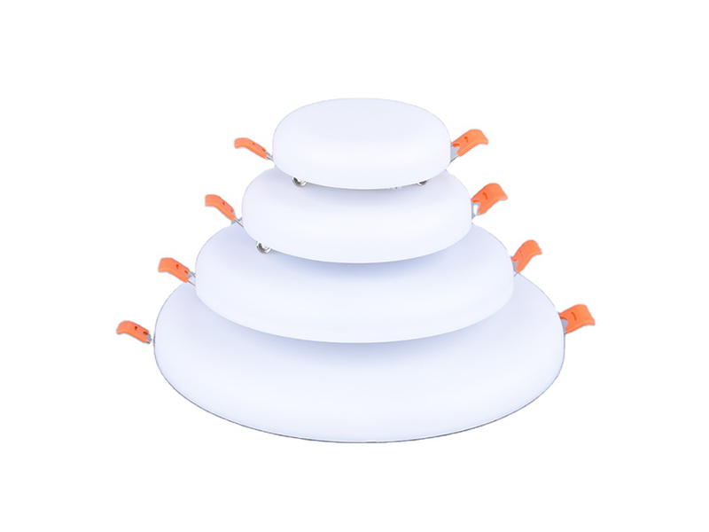 Indoor Panel Lighting Adjustable Recessed Mounted Frameless Round 9W 18W 24W 36W 48W 3d Ceiling Led Panel Lights