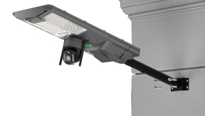 led solar street light with cctv camera high lumen 300W 500W power from zhongshan factory